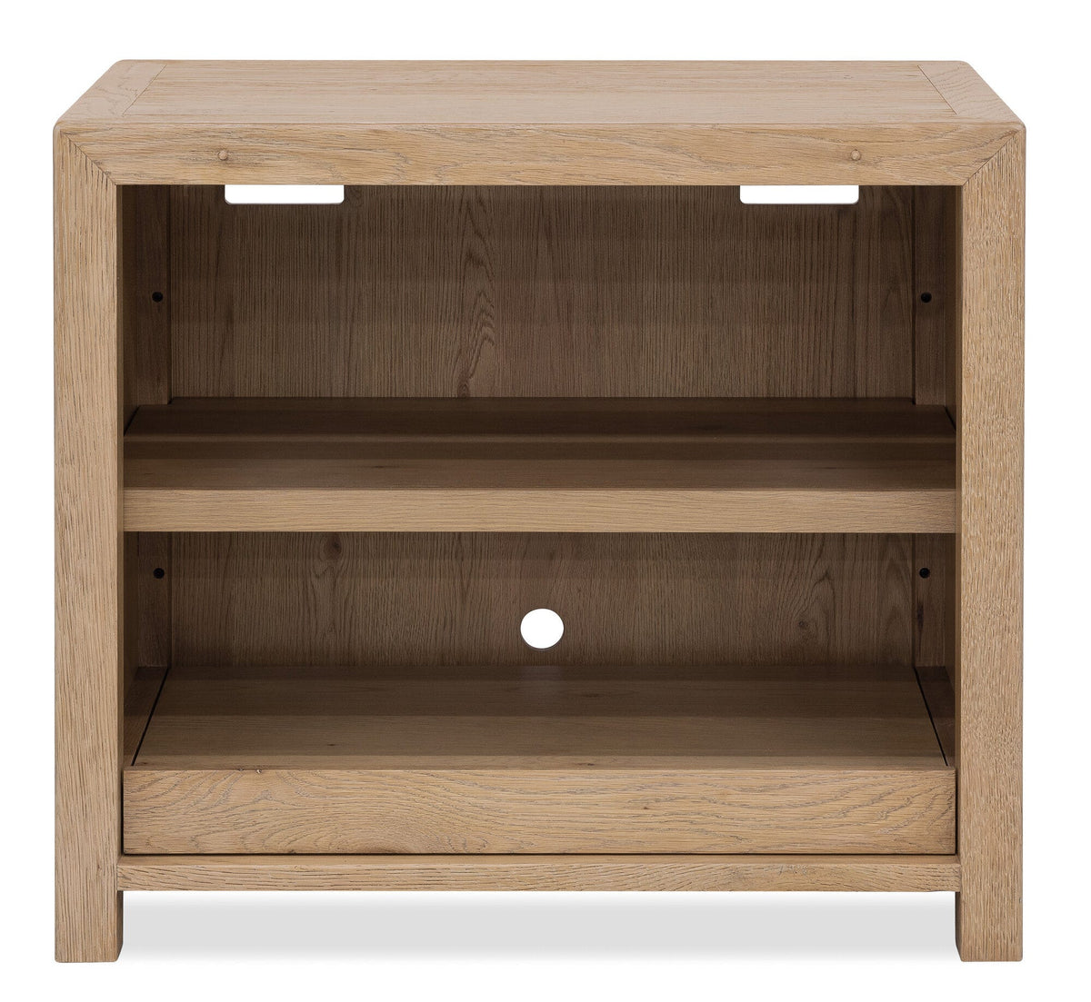Driftwood Open Shelf Cabinet