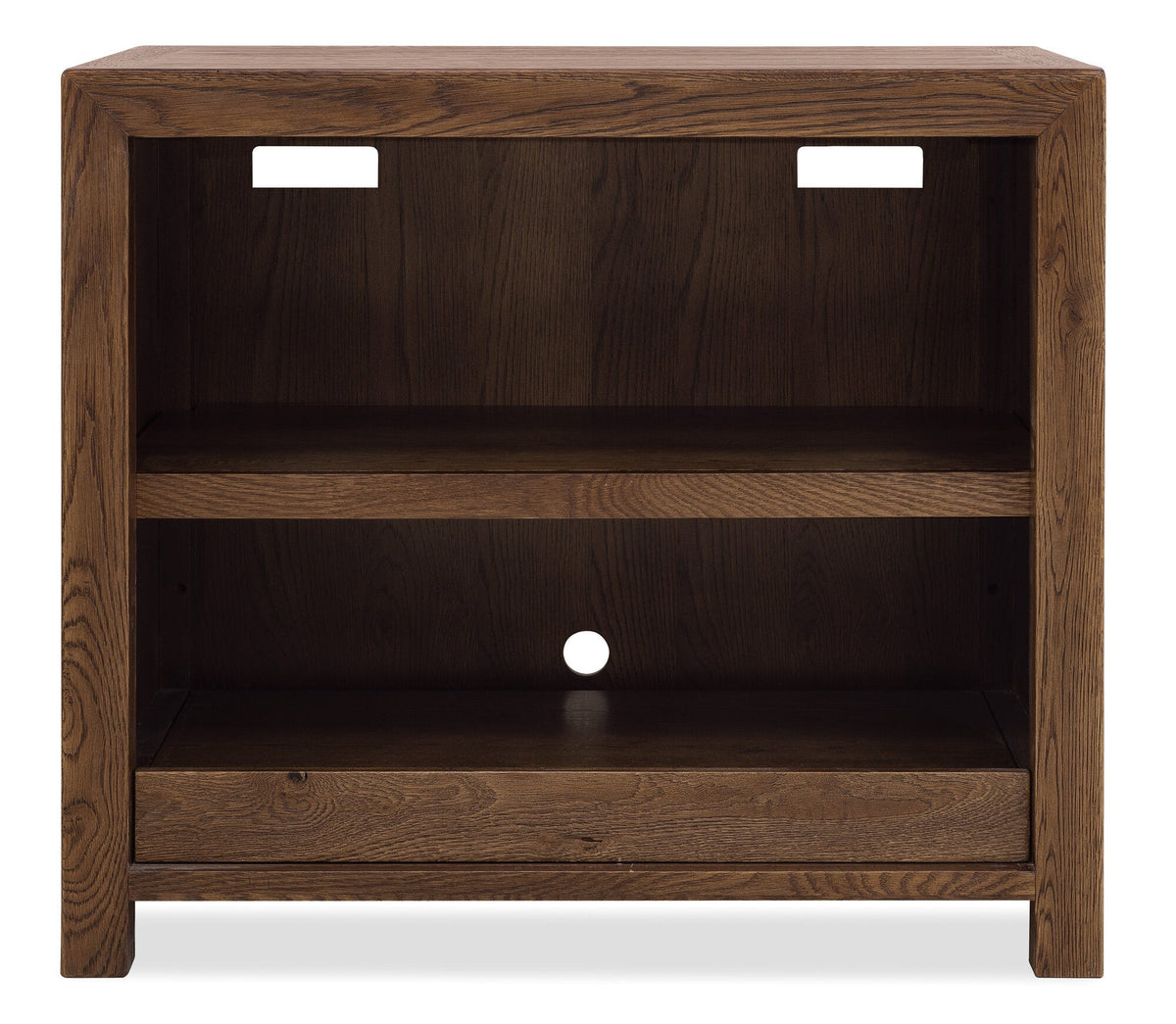 Driftwood Open Shelf Cabinet