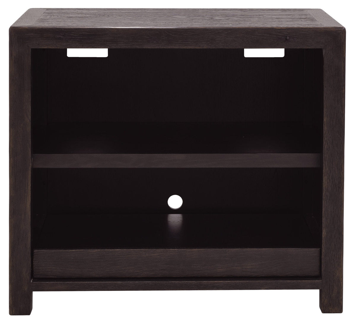 Driftwood Open Shelf Cabinet