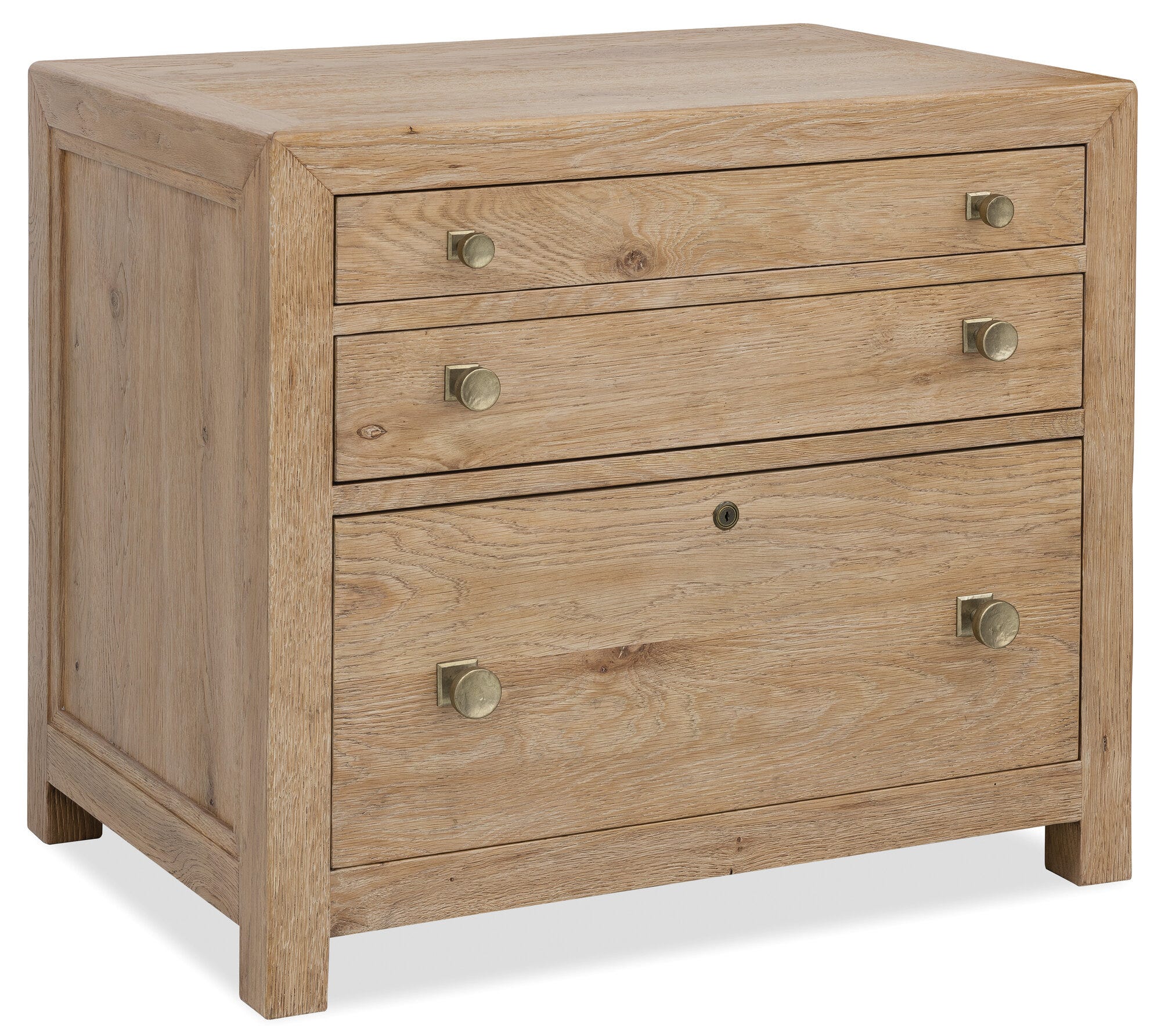 Driftwood Three Drawer Chest