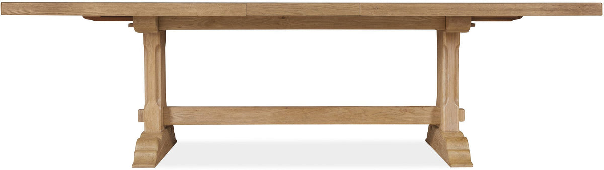 Driftwood Rectangle Dining Table with Two 20-inch Leaves
