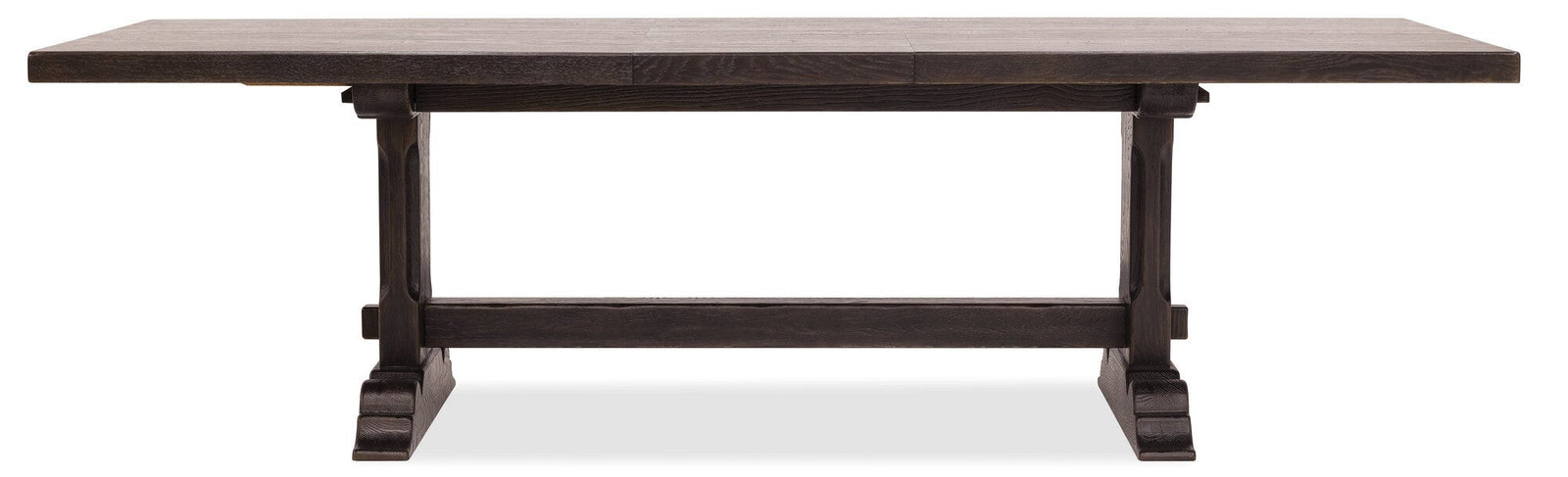 Driftwood Rectangle Dining Table with Two 20-inch Leaves