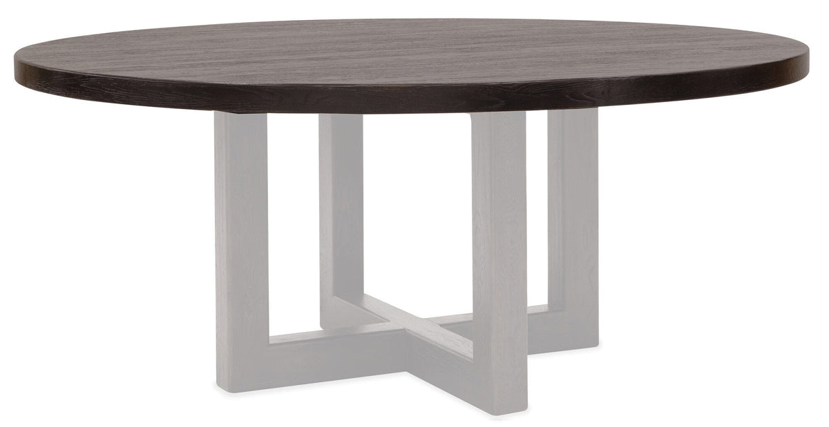 Driftwood 72in Round Dining Table Top