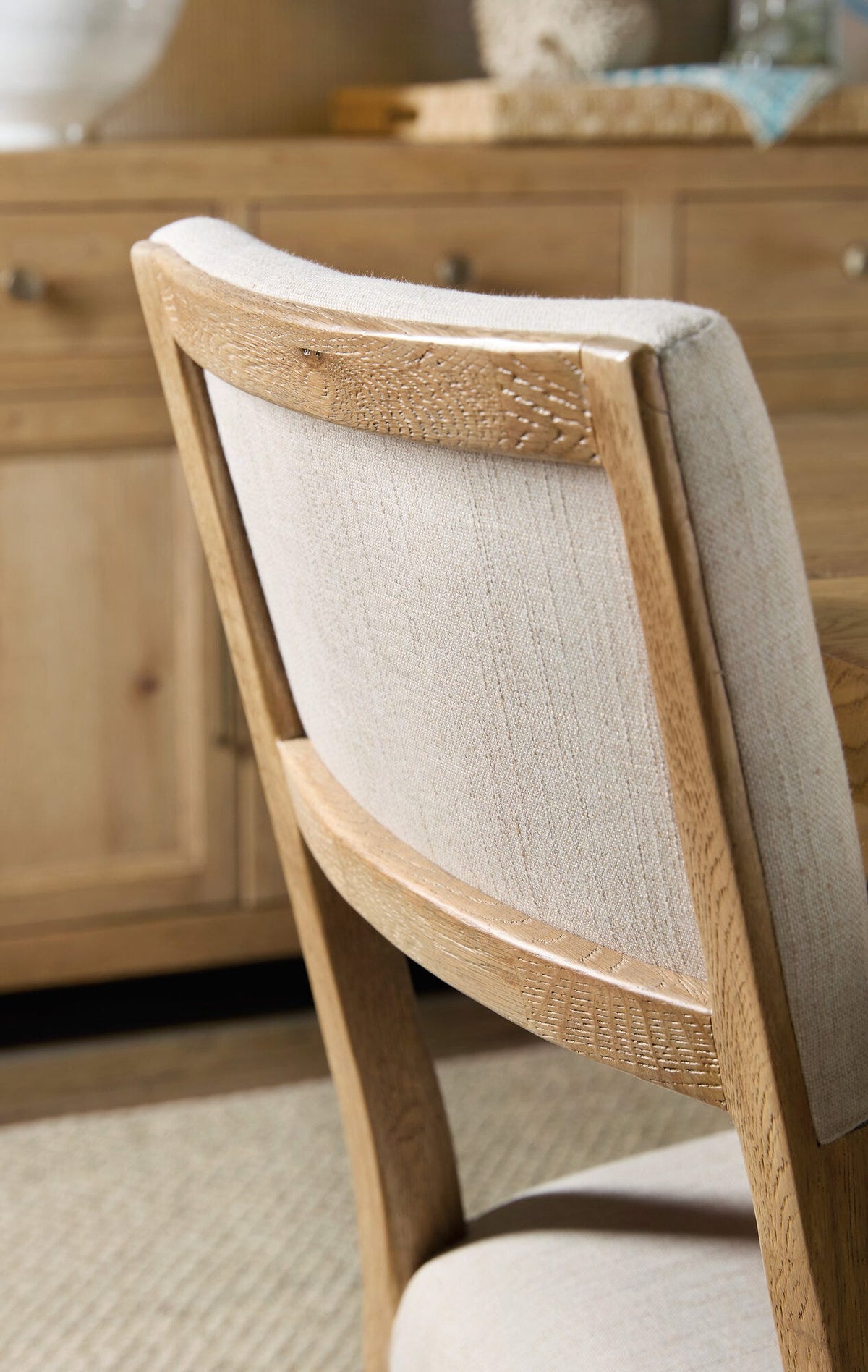 Driftwood Upholstered Side Chair