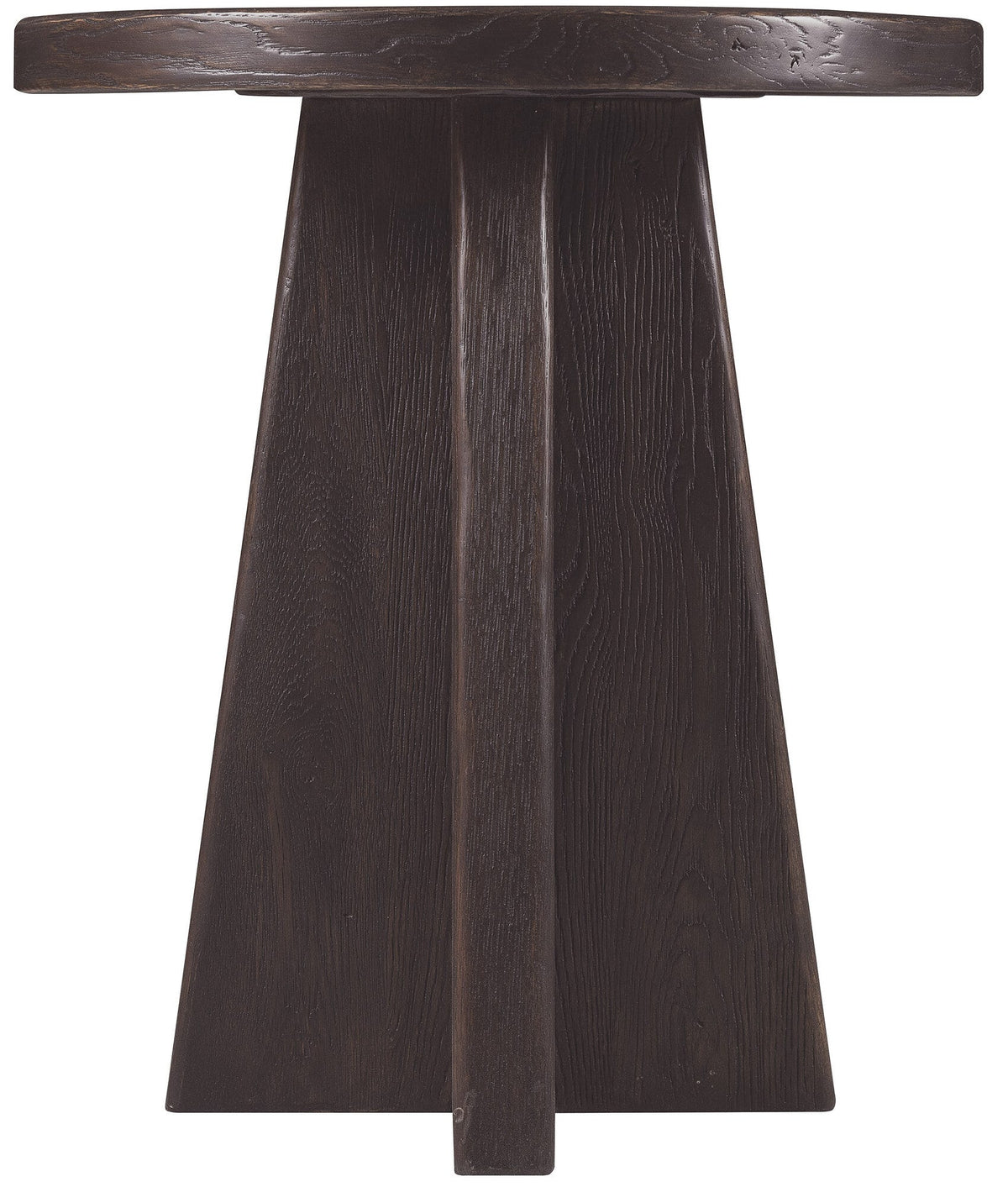 Driftwood Round End Table