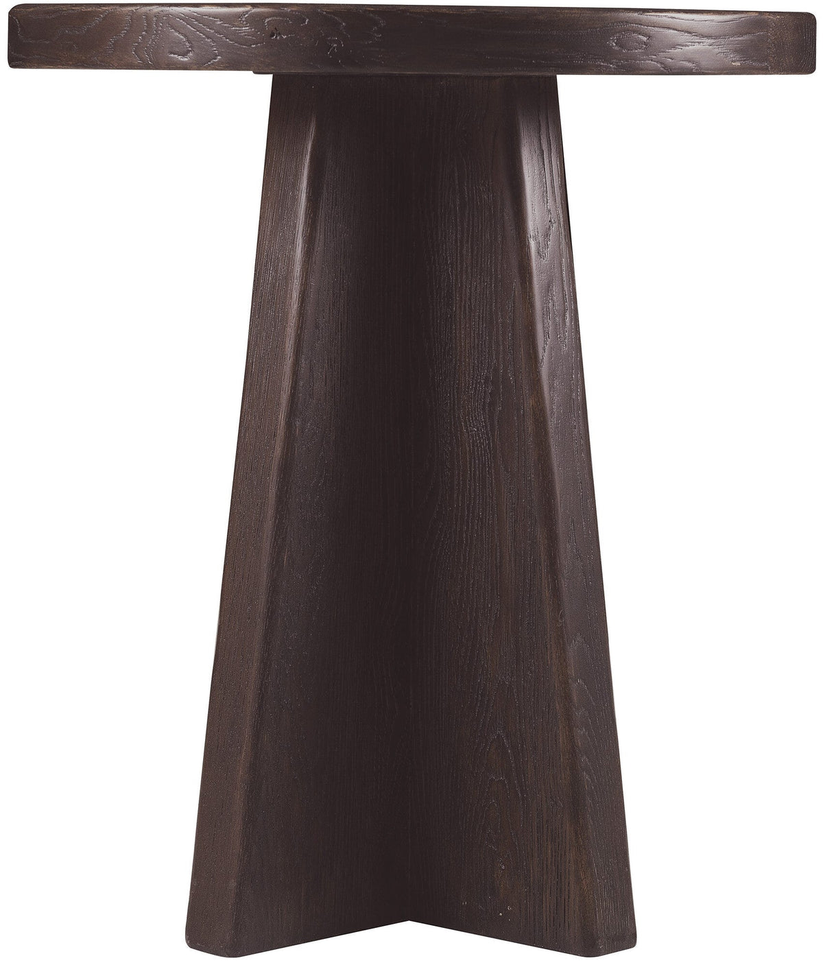 Driftwood Round End Table