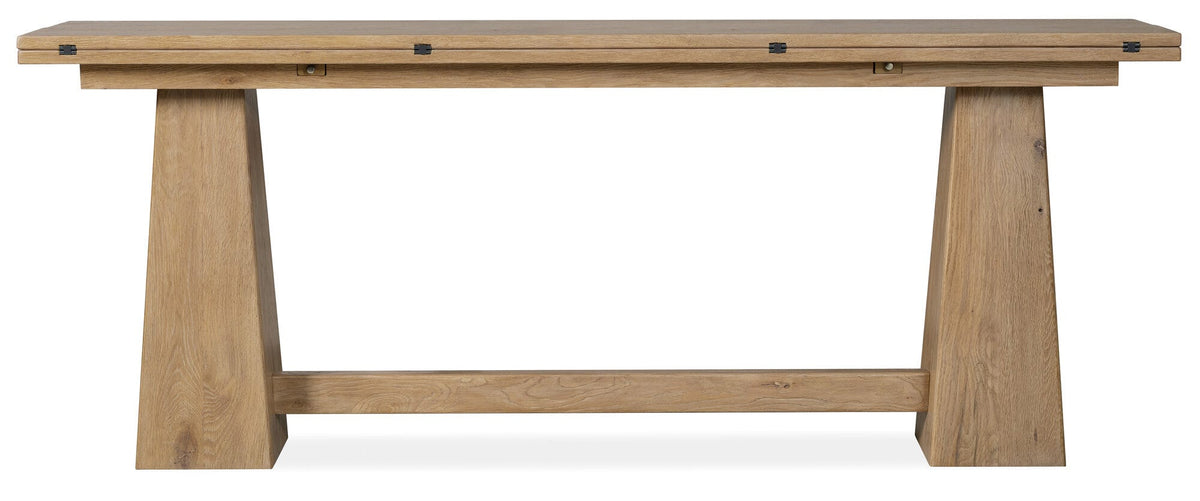 Driftwood Flip-Top Console Table