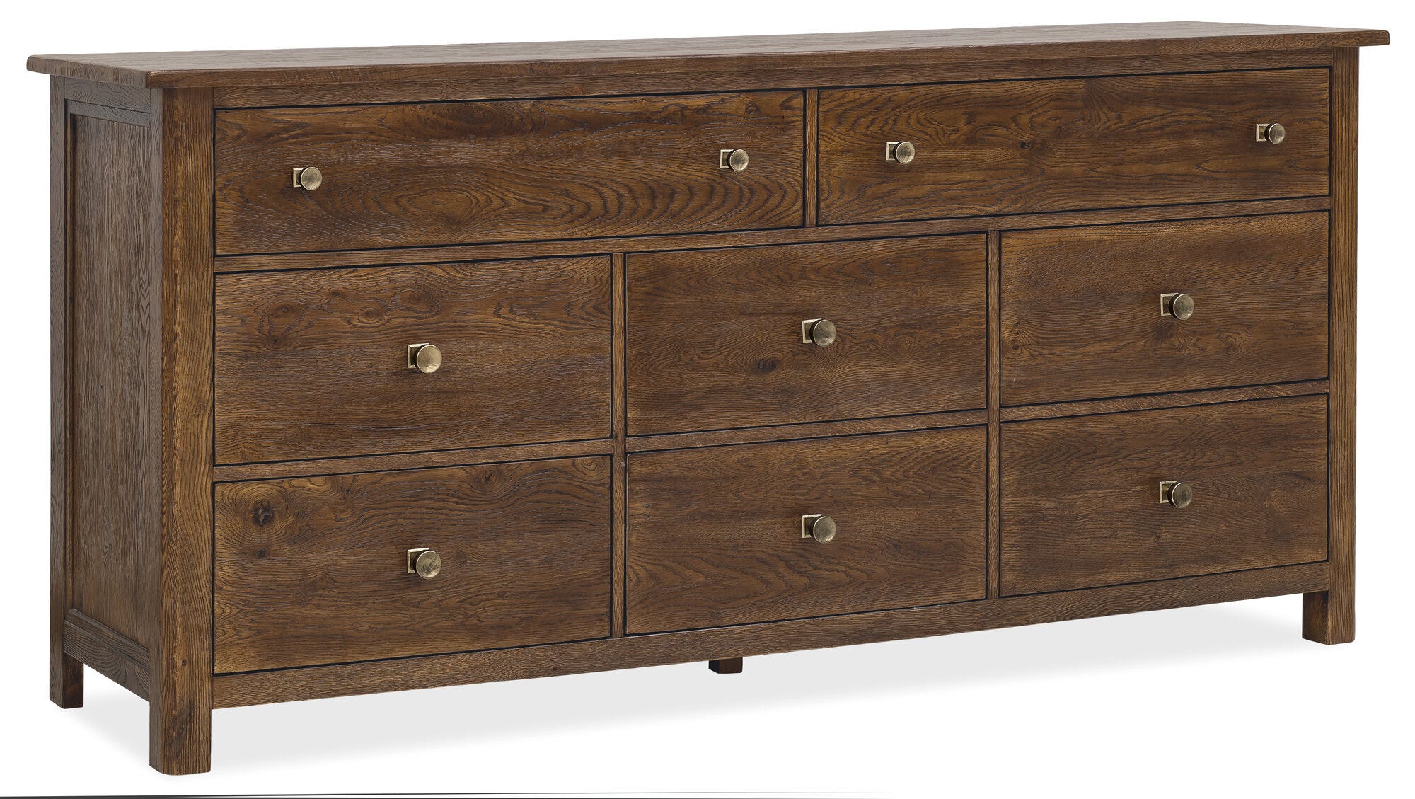 Driftwood Eight-Drawer Dresser