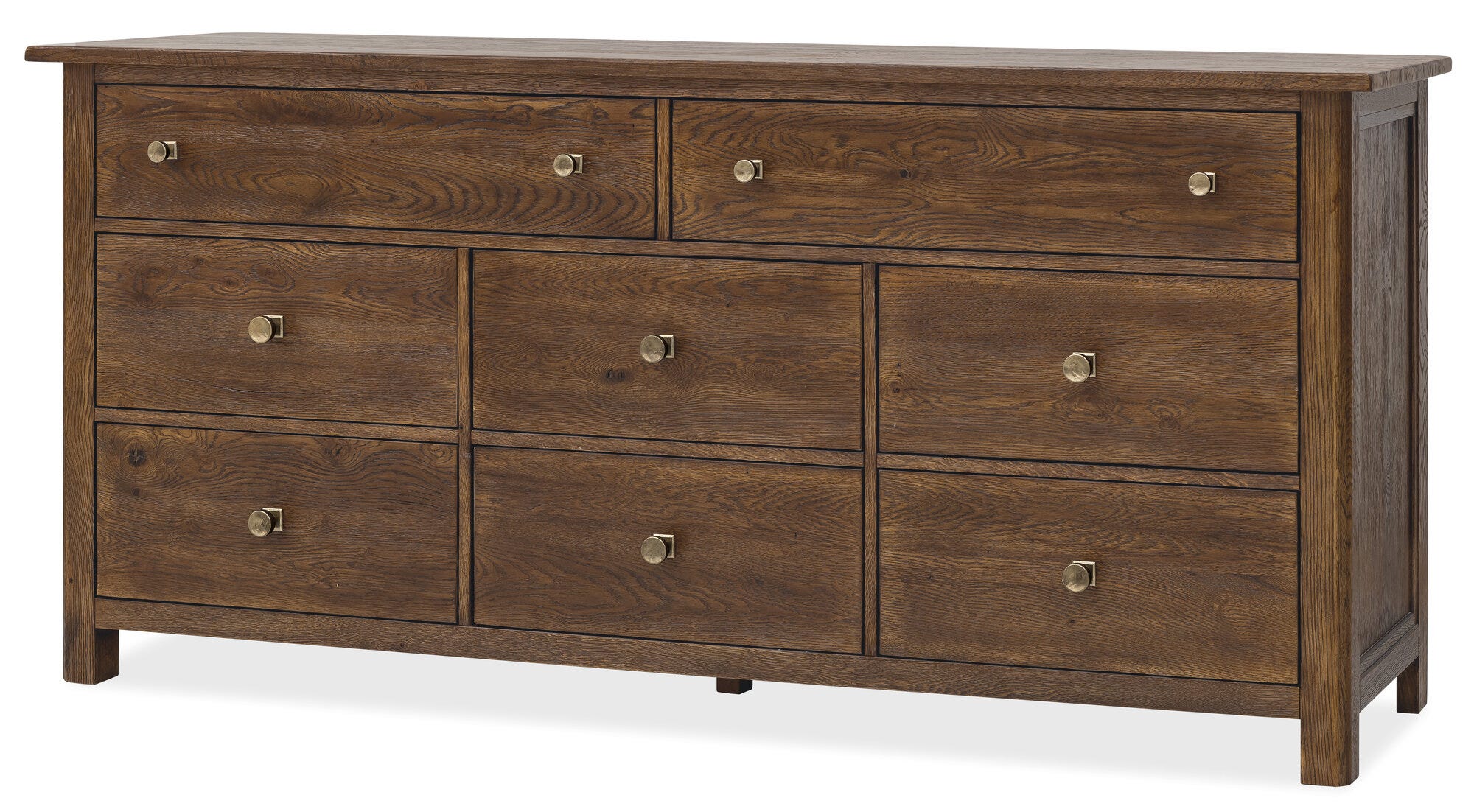 Driftwood Eight-Drawer Dresser