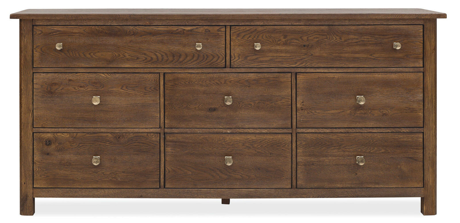Driftwood Eight-Drawer Dresser