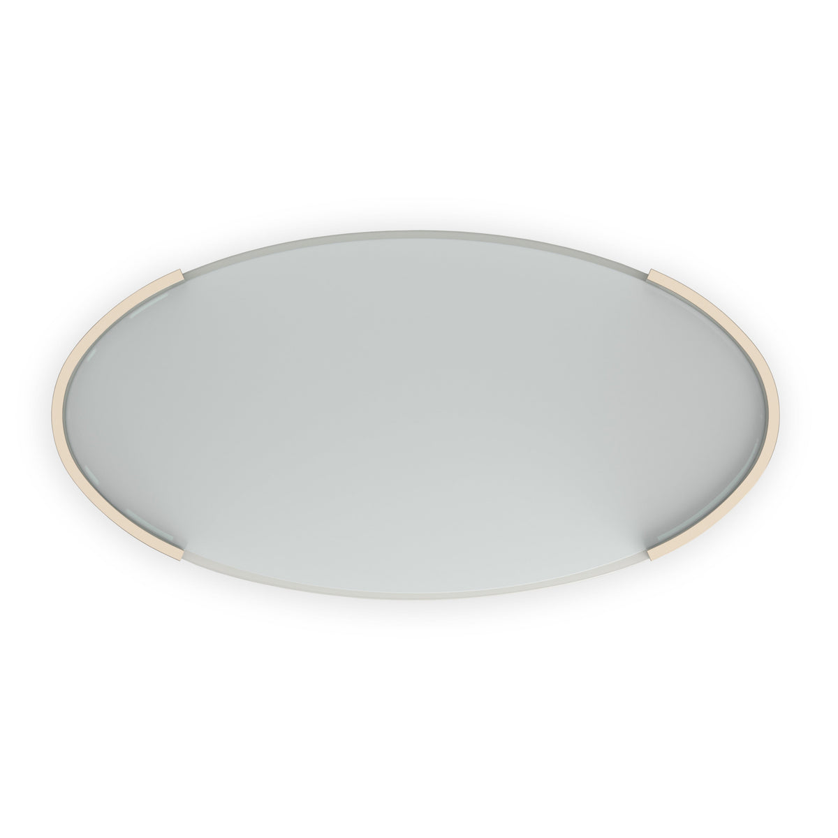 Love Oval Cocktail Table - Matte Pearl