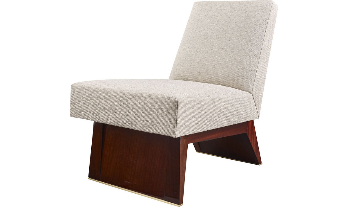 Wedge Slipper Chair – Accent Chairs by Baker Furniture | Sutter & Vale