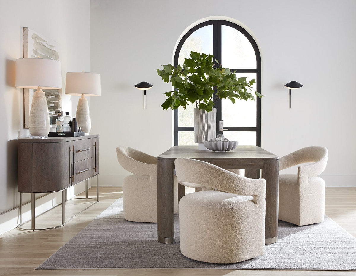 Modern Mood Leg Dining Table with 1-24in Leaf