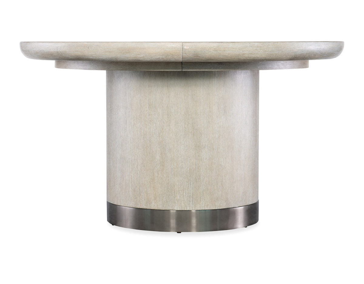 Modern Mood Round Dining Table with 1-18in Leaf