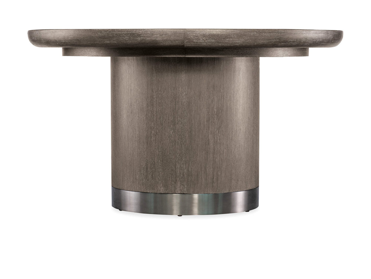 Modern Mood Round Dining Table with 1-18in Leaf