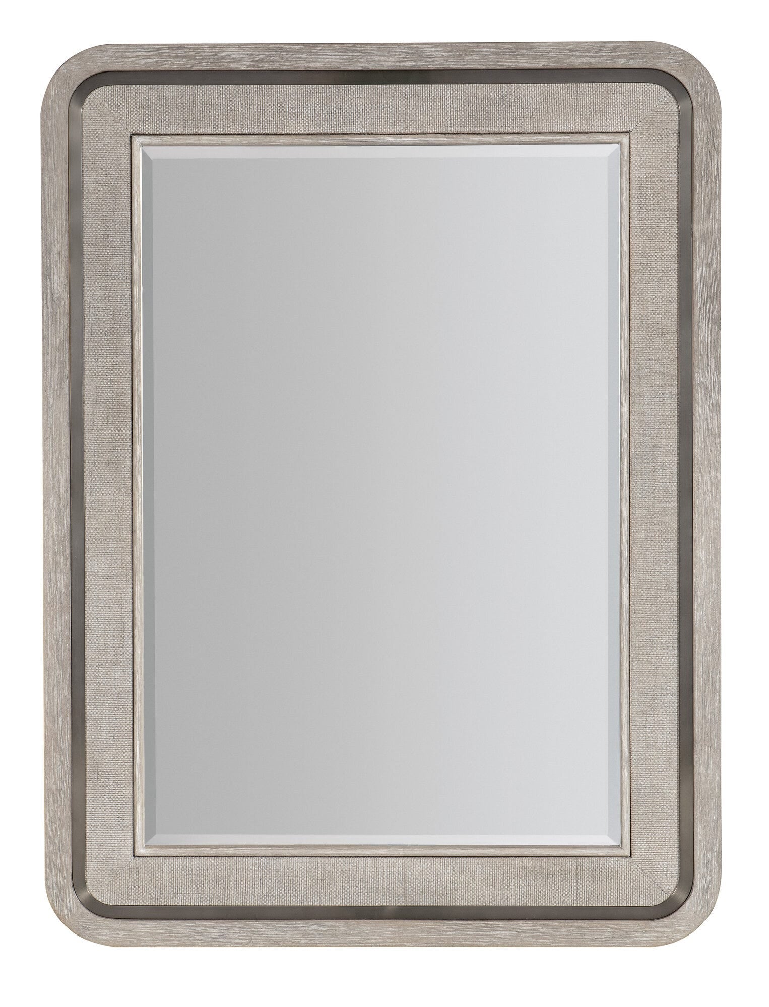 Modern Mood Raffia Landscape Mirror