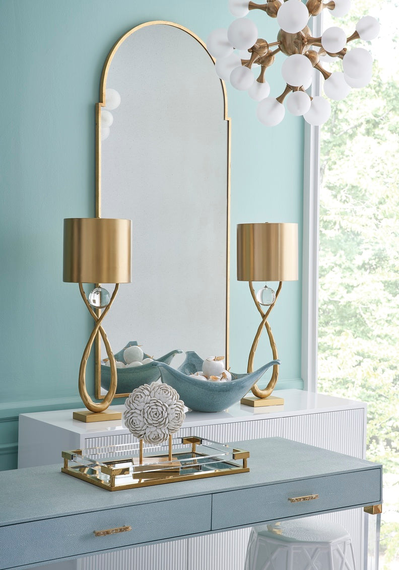 Acrylic Handle Tray in 2.5 / Crystal - Chelsea House