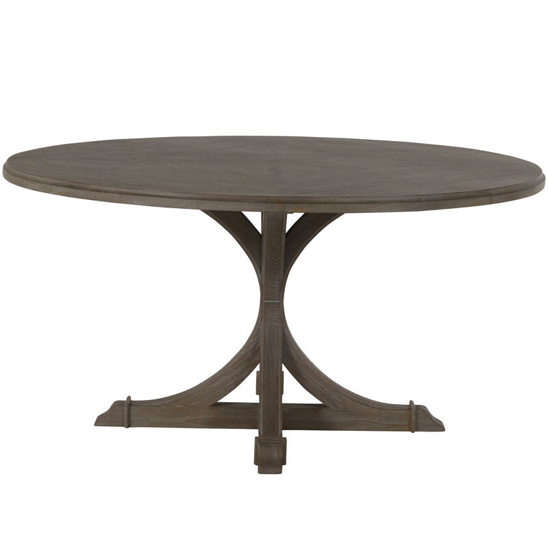 Adams Round Dining Table - Gray