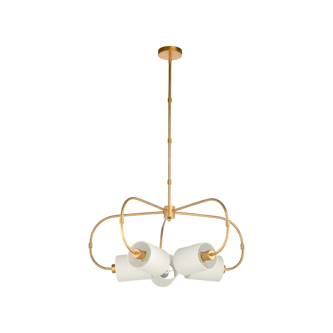 Ring Chandelier - Gold in 18 / Iron - Chelsea House