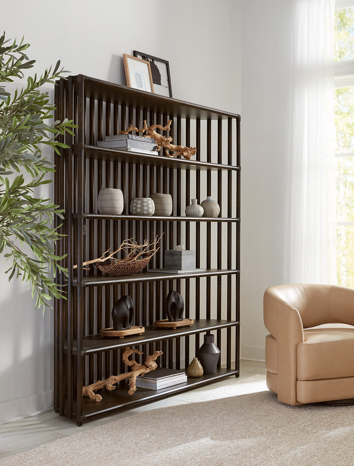 Retreat Slatted Bookcase