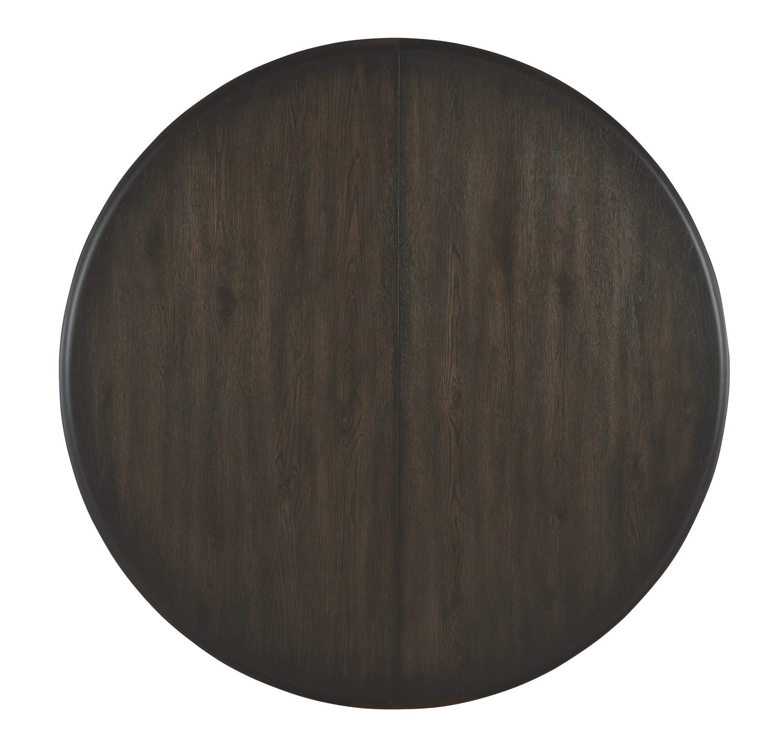 Retreat Pole Rattan Round Dining Table with 1-20in Leaf