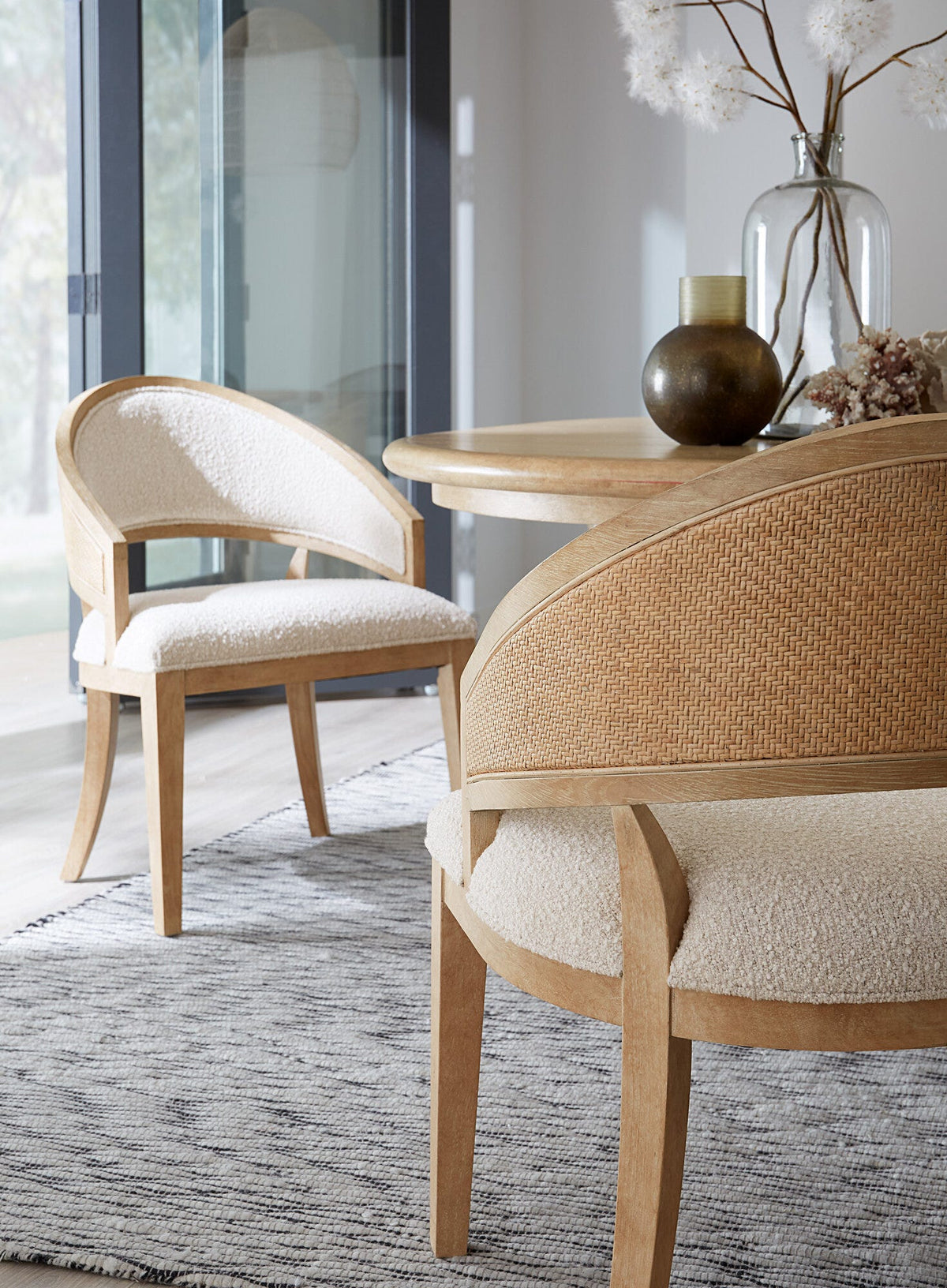 Retreat Cane Barrel Back Chair