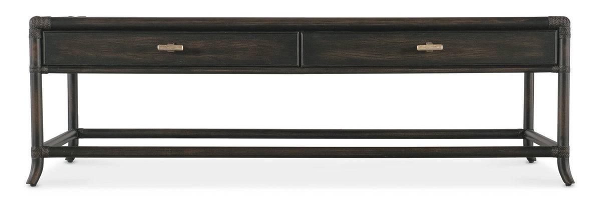 Retreat Pole Rattan Cocktail Table