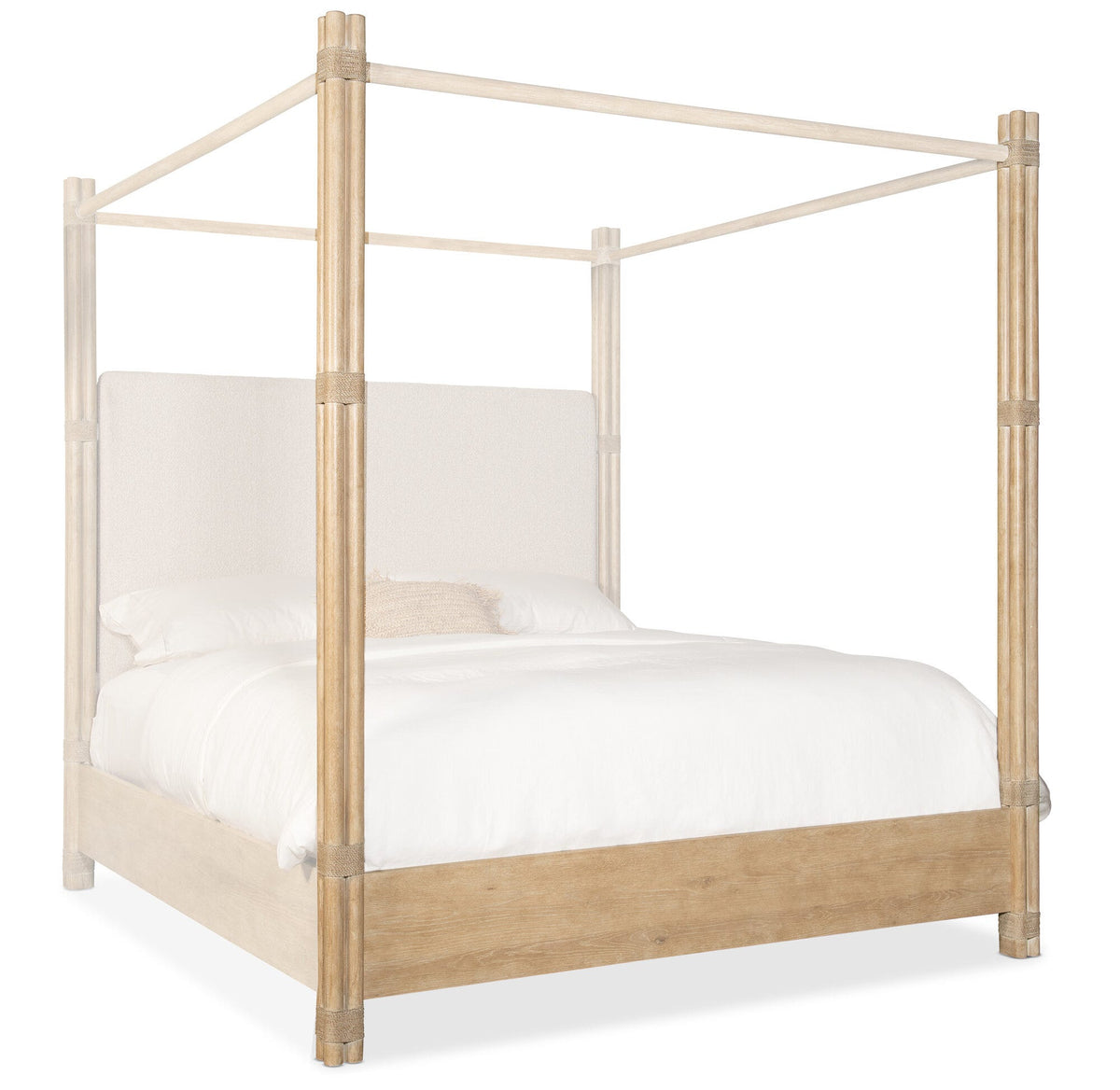 Retreat 6/0-6/6 Pole Rattan Poster Footboard