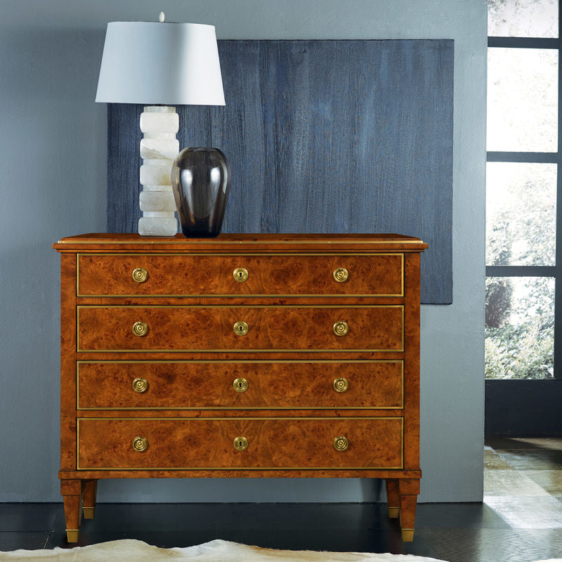 19th Century Classical Chest-Burl