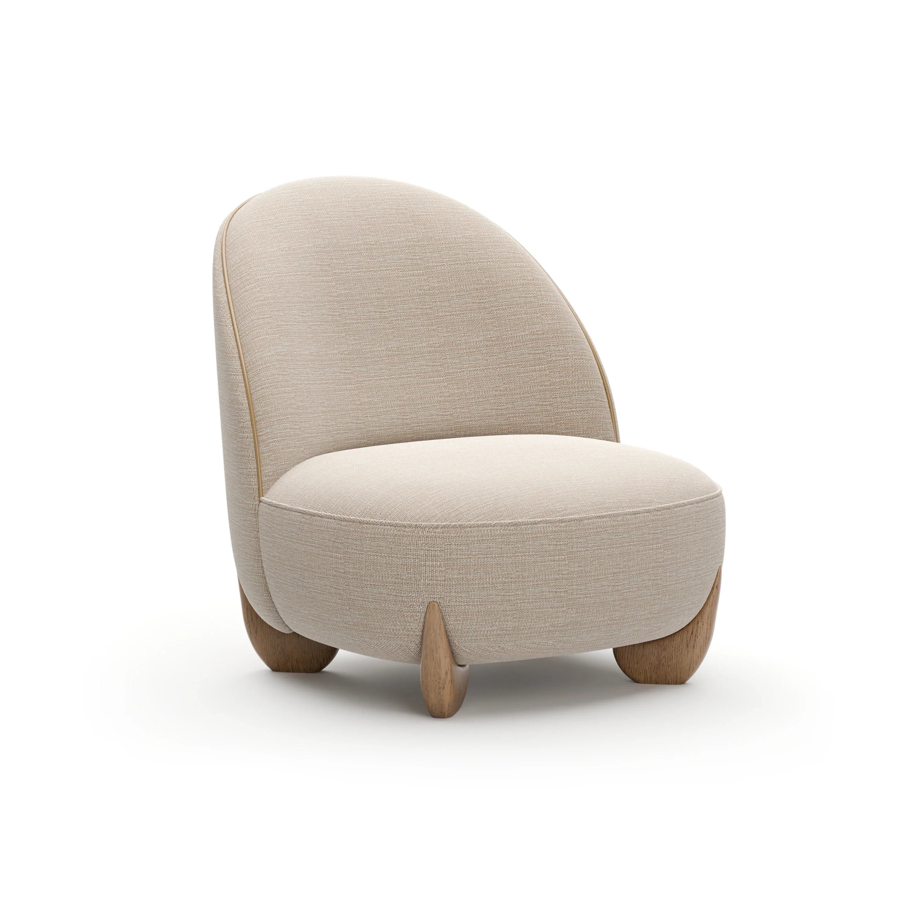 Seta Chair Oatmeal – Accent Chairs by Caracole | Sutter & Vale