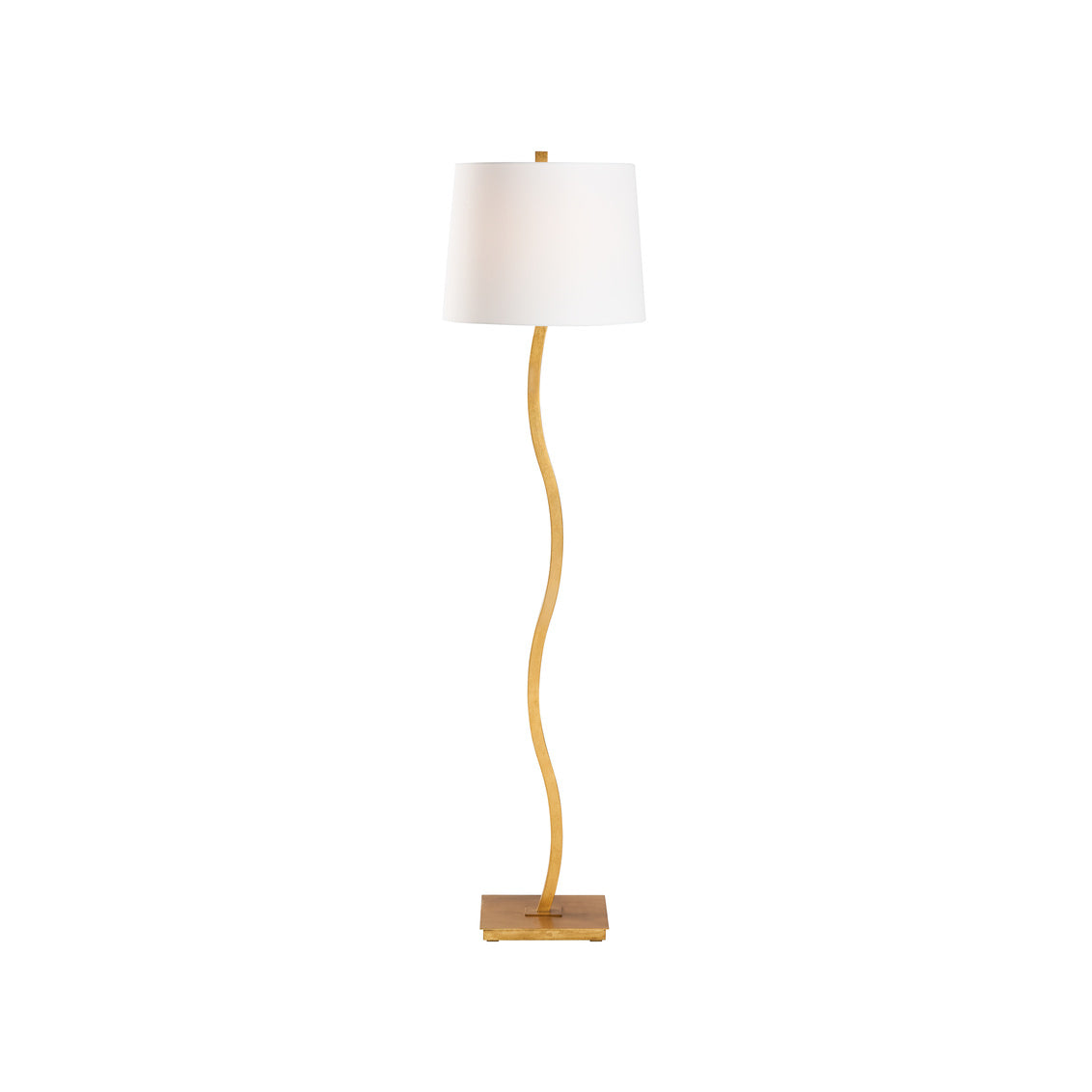 Sway Floor Lamp - Gilt in 63 / Metal - Chelsea House