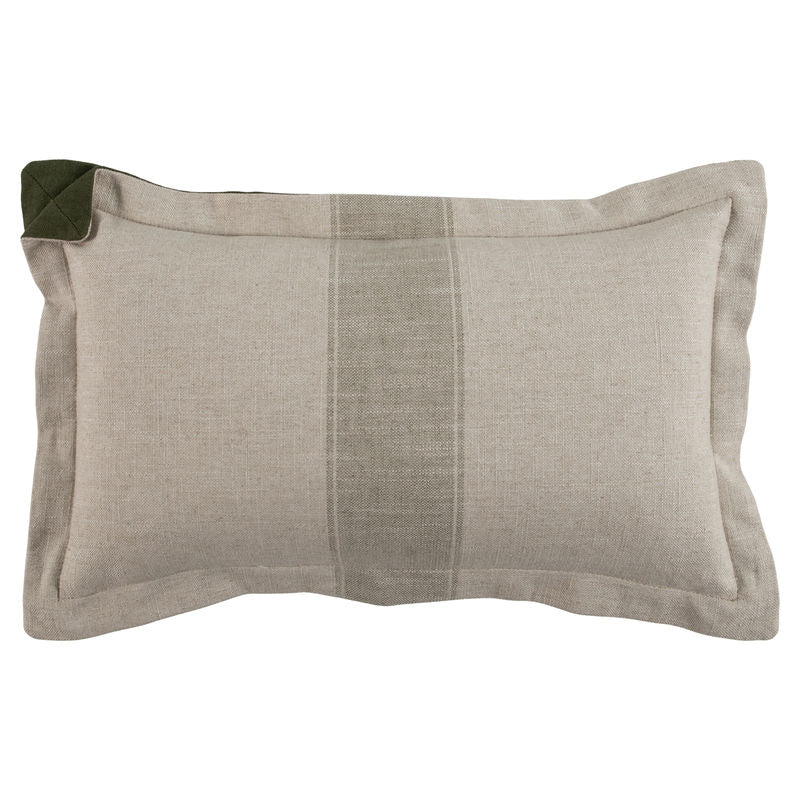 Bistro Stripe Forest Poly 20x20