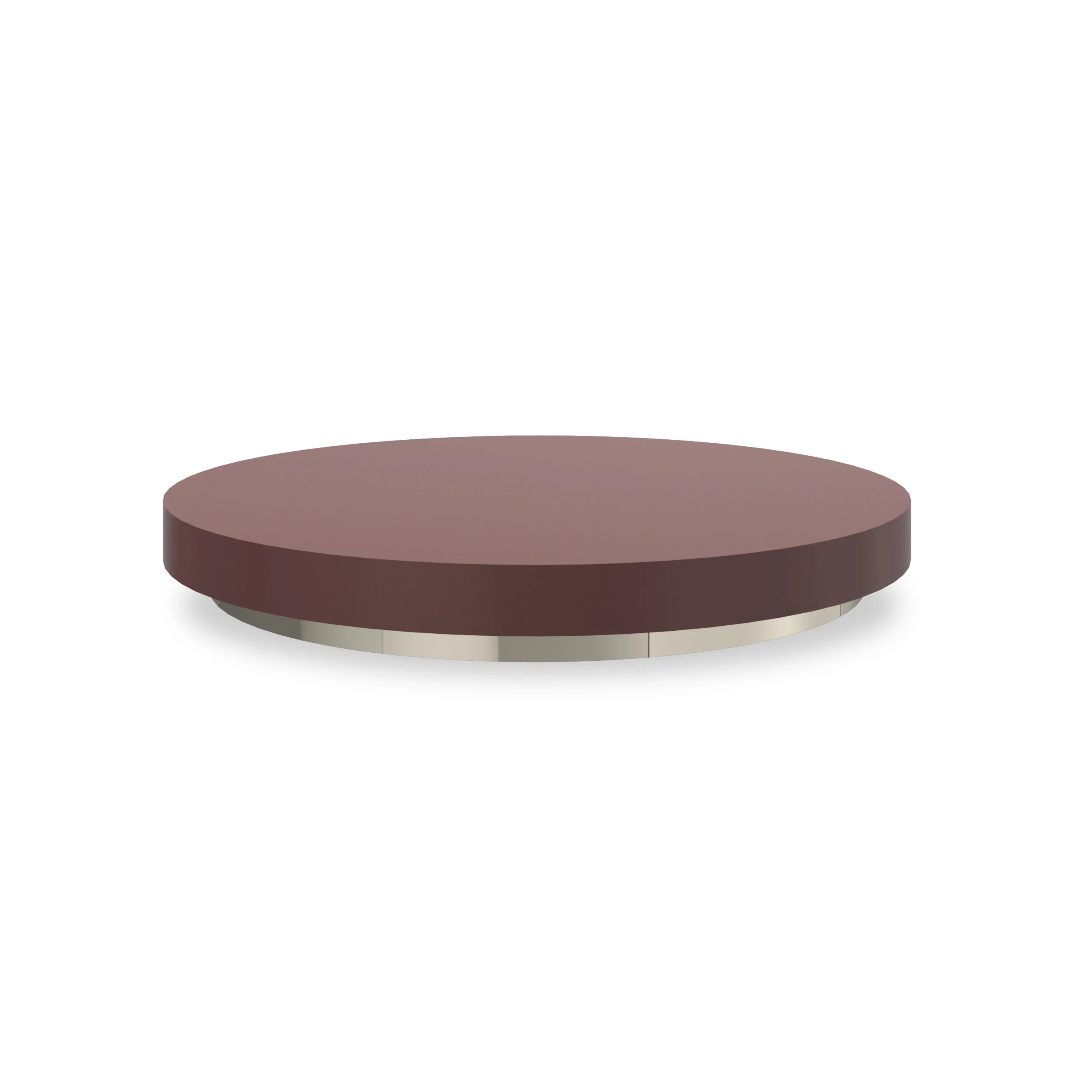 Radius Cocktail Round Accent Tray – Cocktail Tables by Caracole | Sutter & Vale