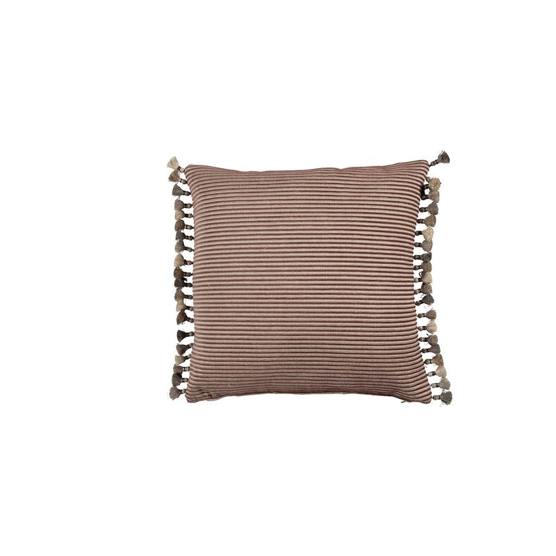 Textured Stripe Rose Poly 24x24
