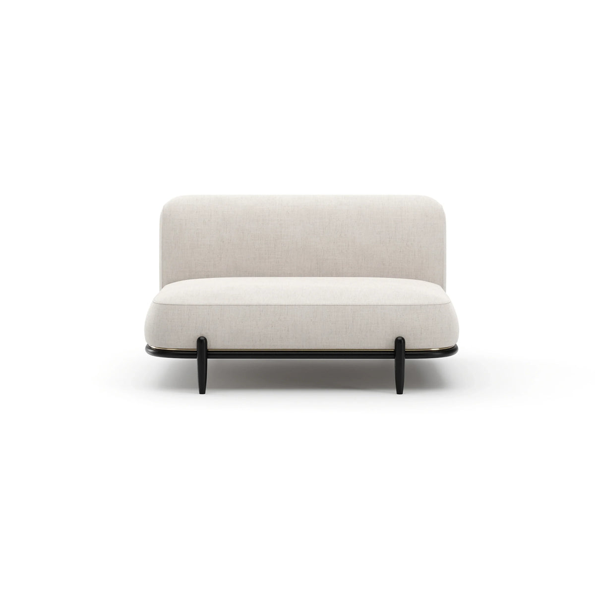 Madera Armless Chair - Oatmeal