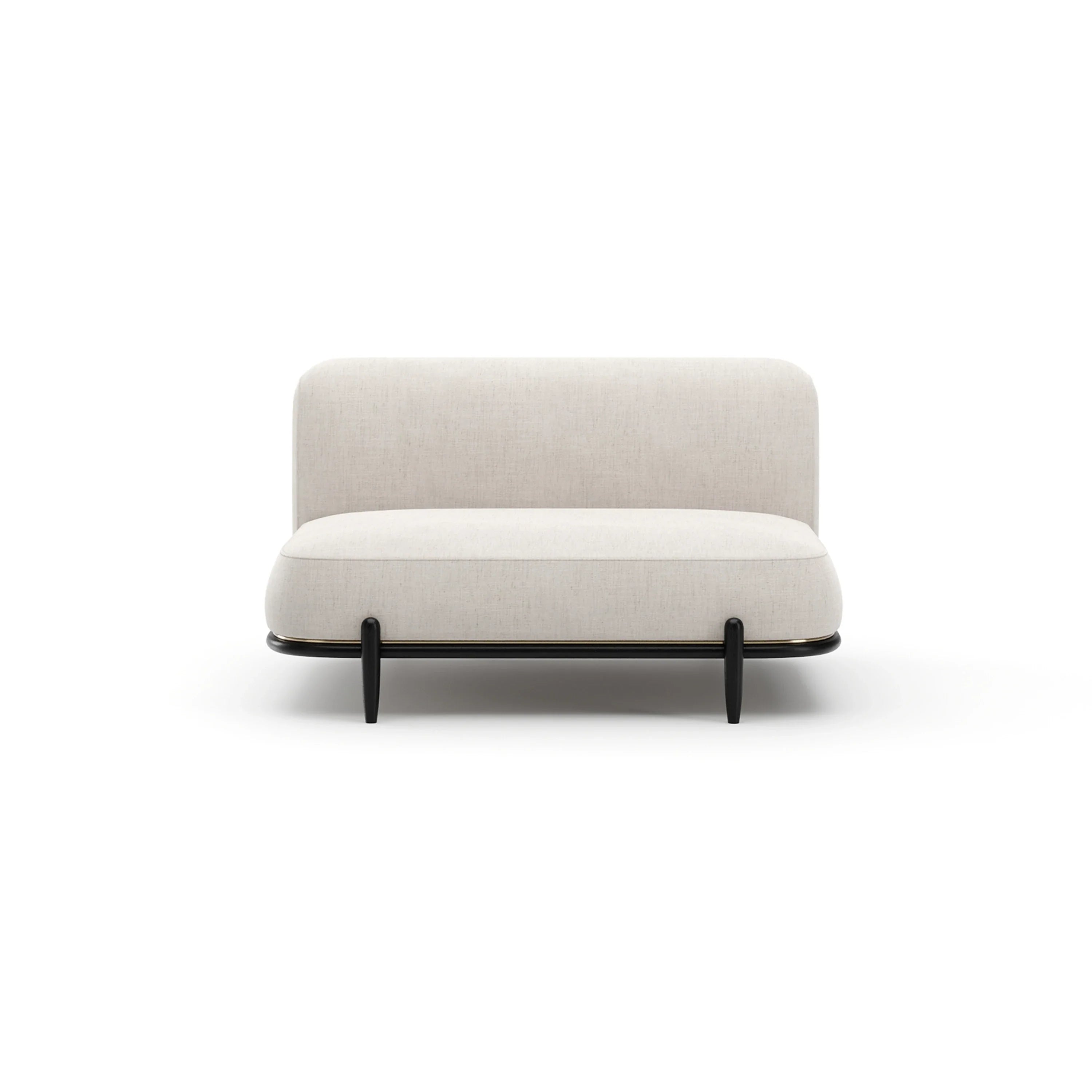 Madera Armless Chair - Oatmeal