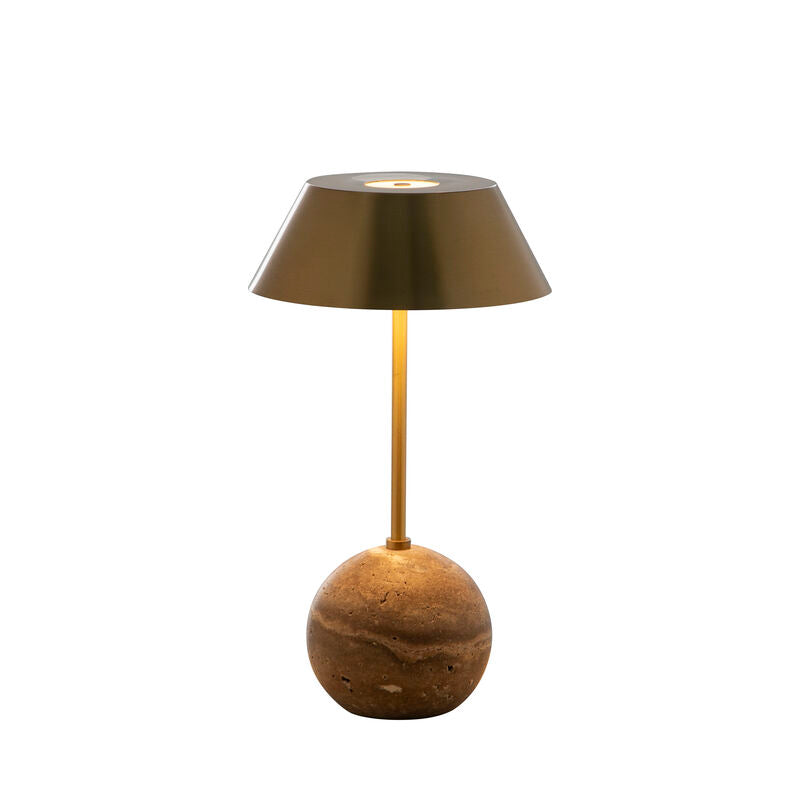 Firefly Table Lamp - BrassMarron Imperial Brown