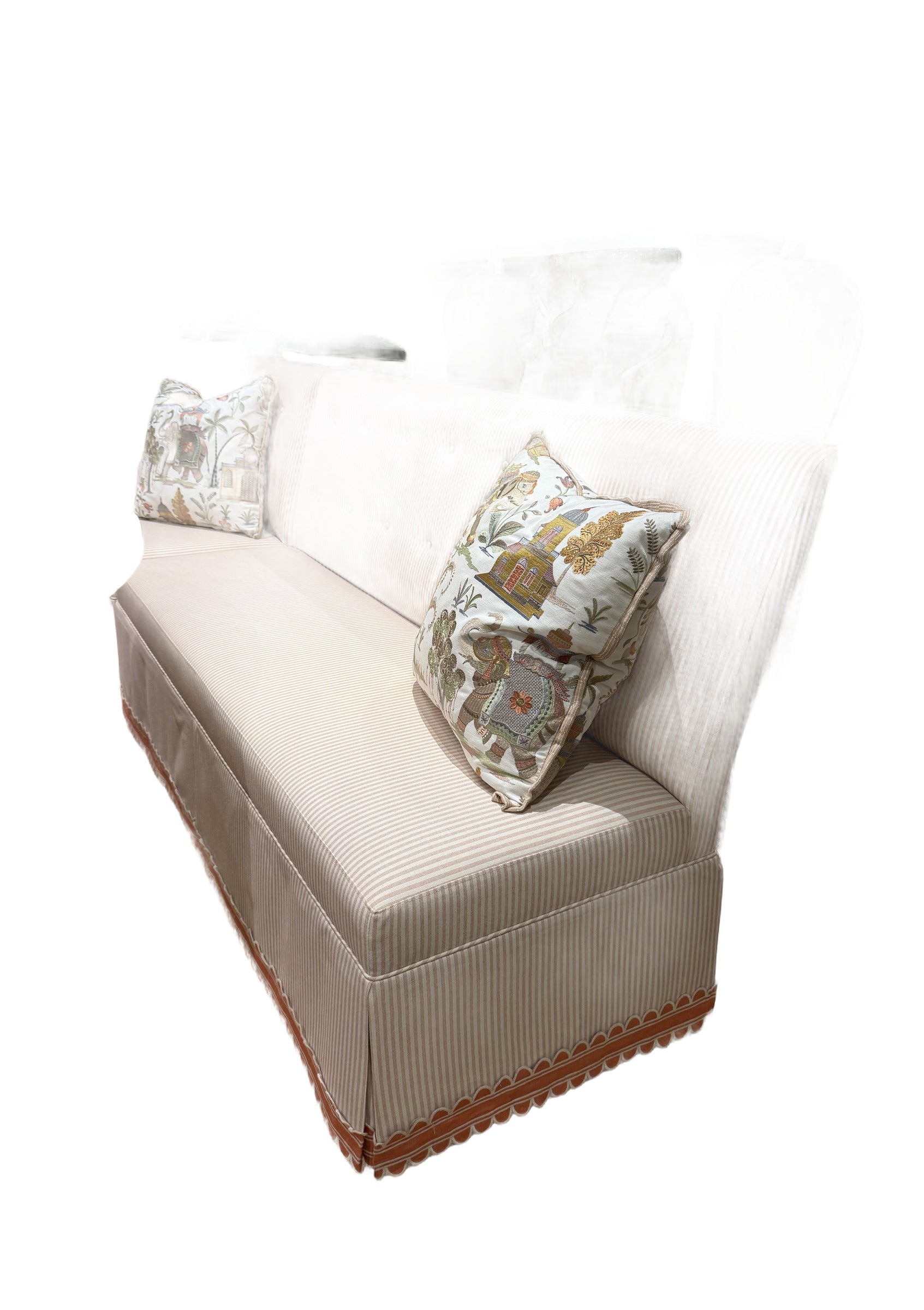 Gigi Banquette in Halcyon Pear