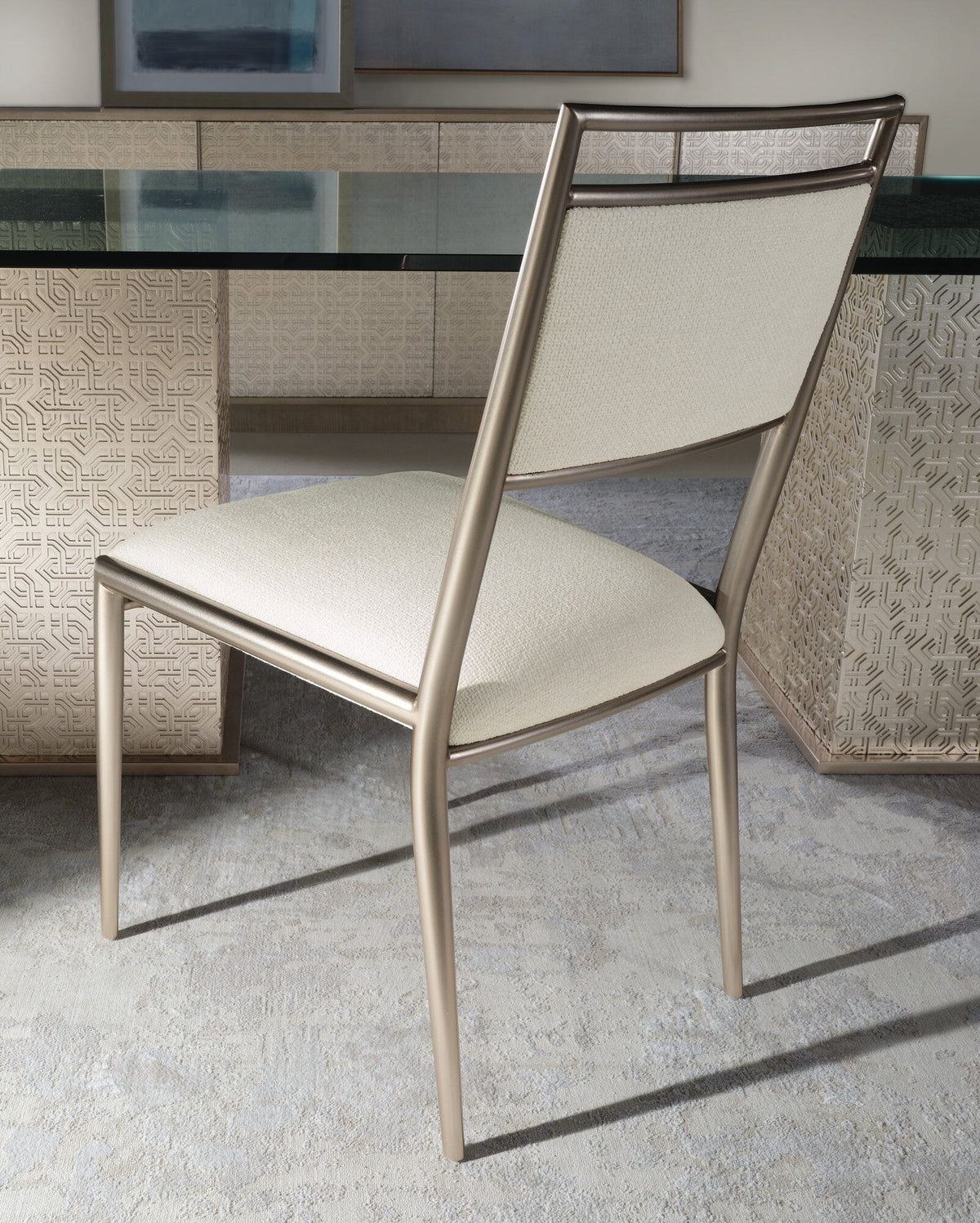 Geometry Metal Side Chair