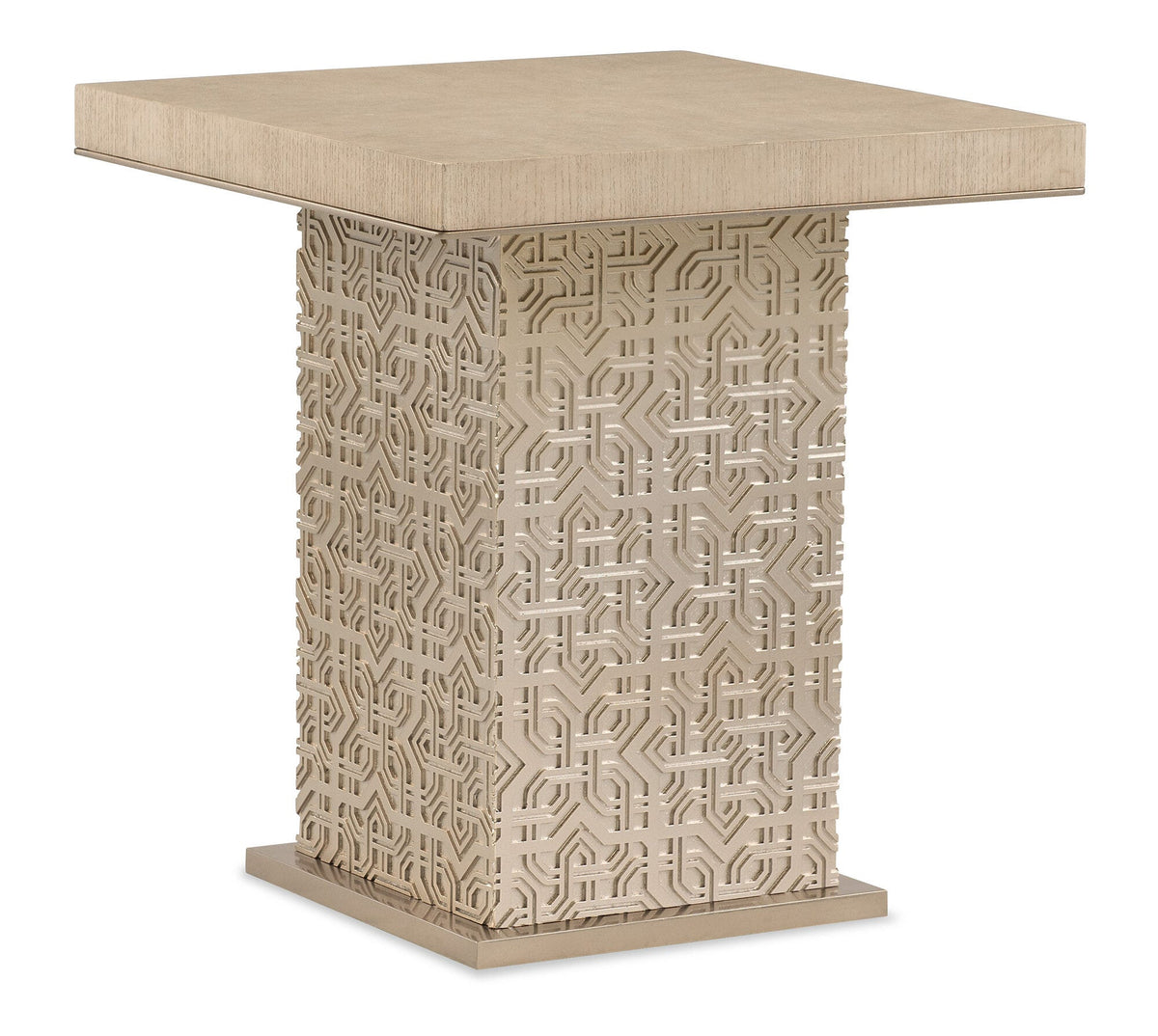 Geometry Low Side Table