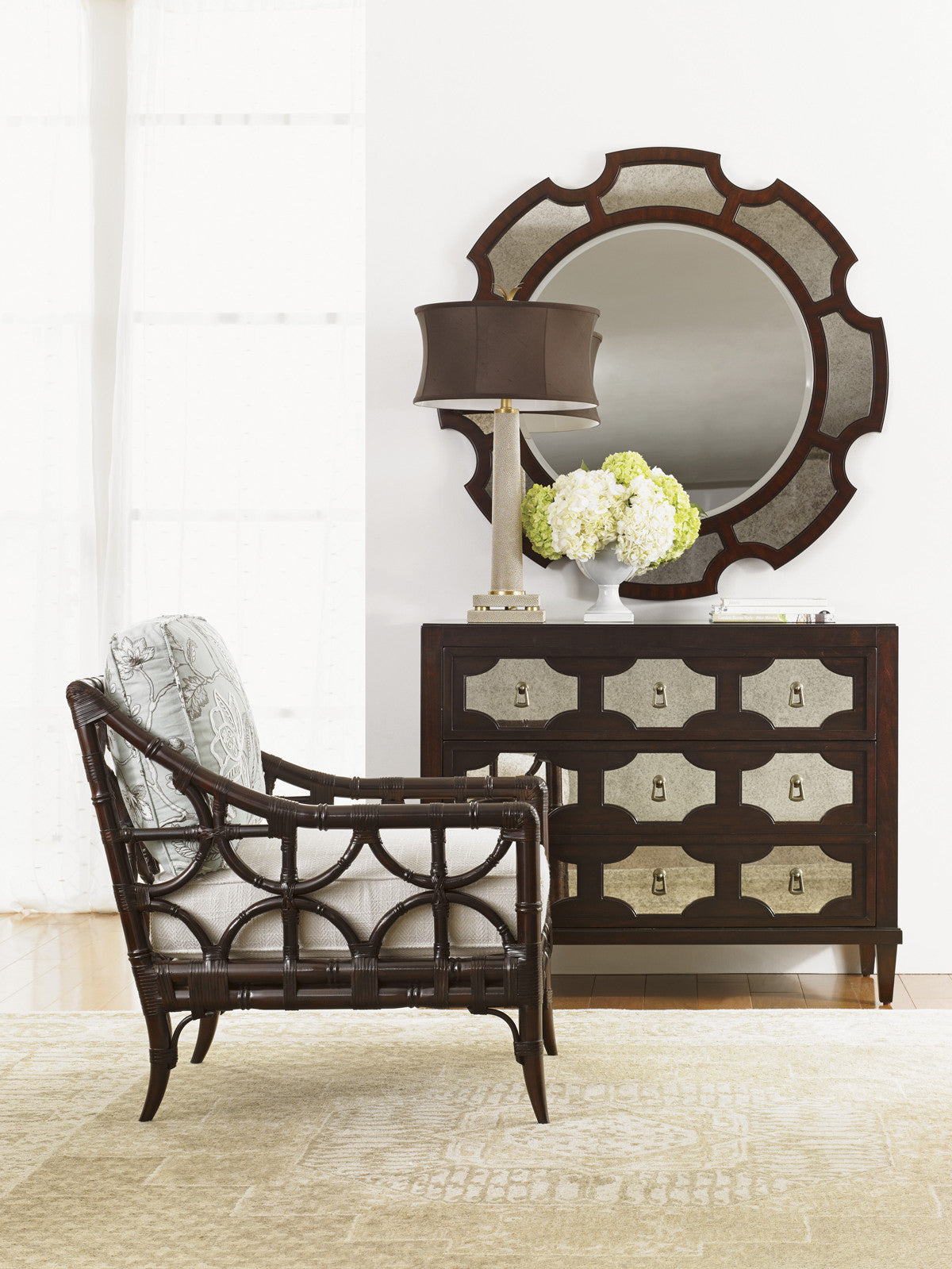 Del Mar Round Mirror