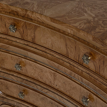 Overton Burl Chest — Clear Coat