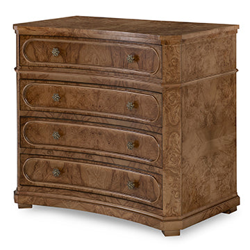 Overton Burl Chest — Clear Coat