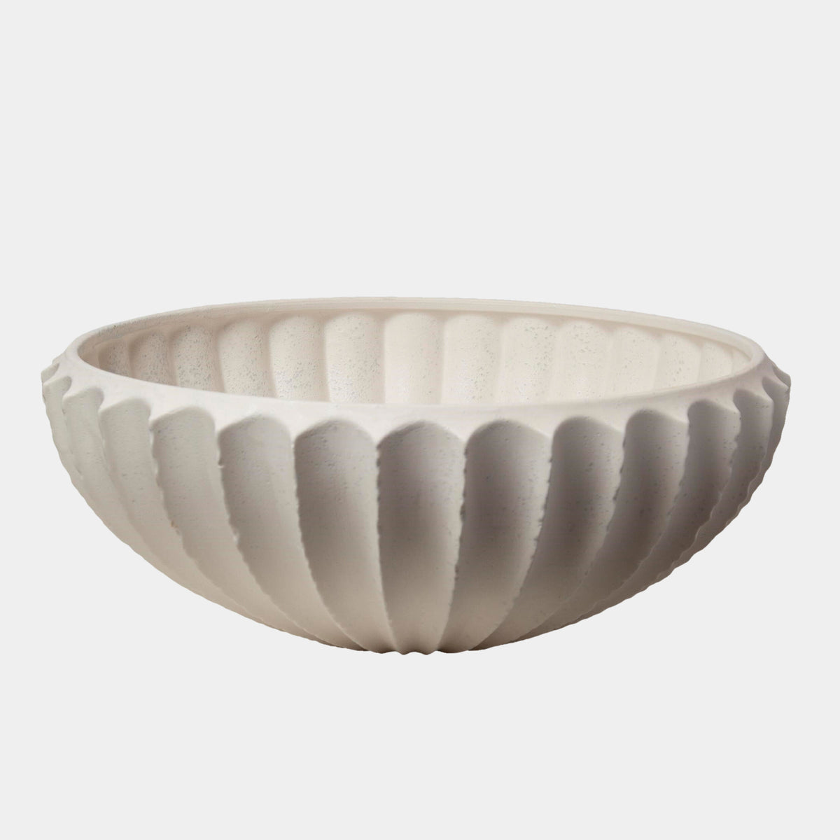 Sawtooth Bowl-Rustic White