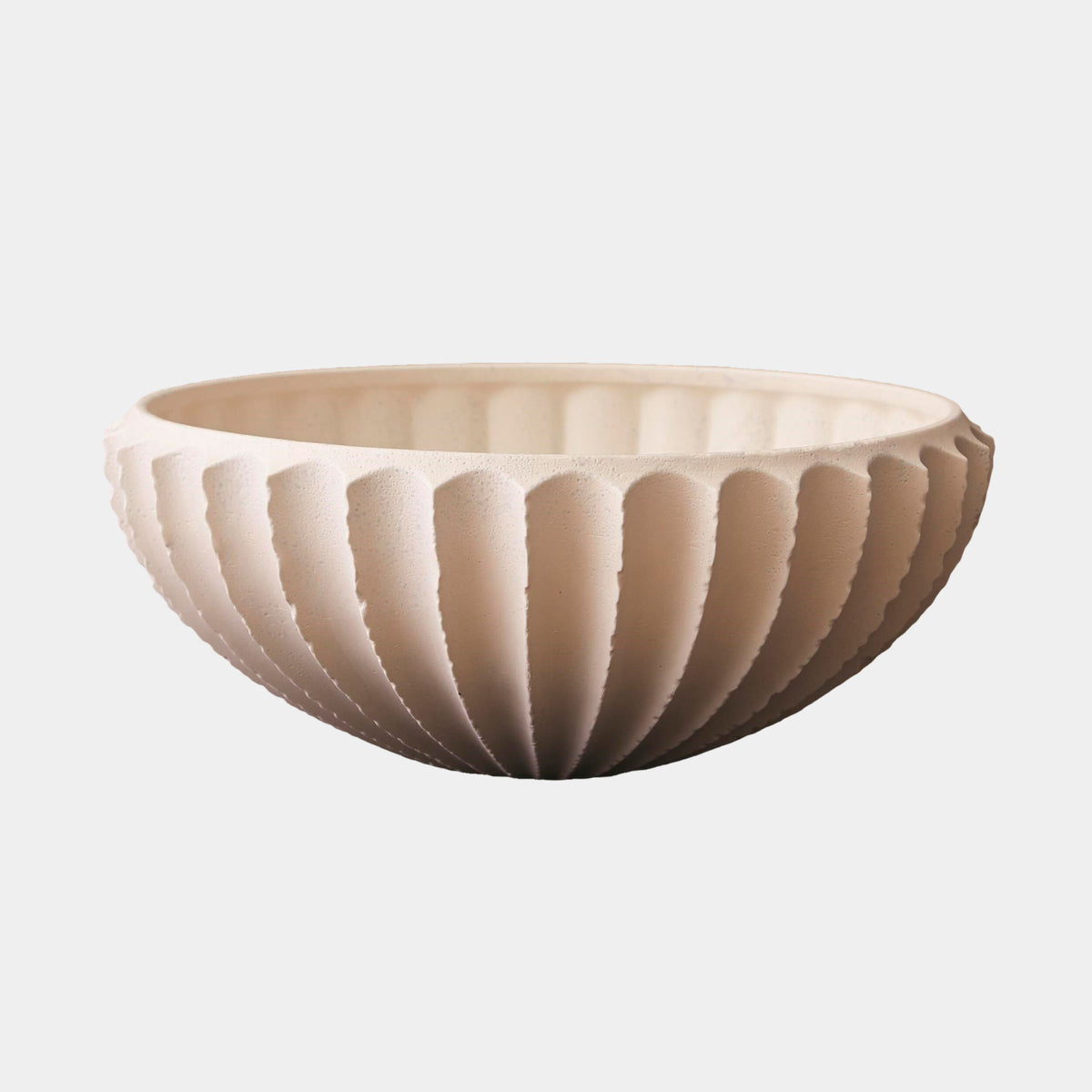 Sawtooth Bowl-Rustic White