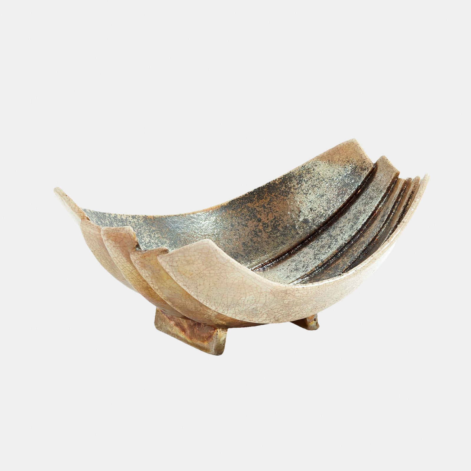 Strata Bowl-Raku