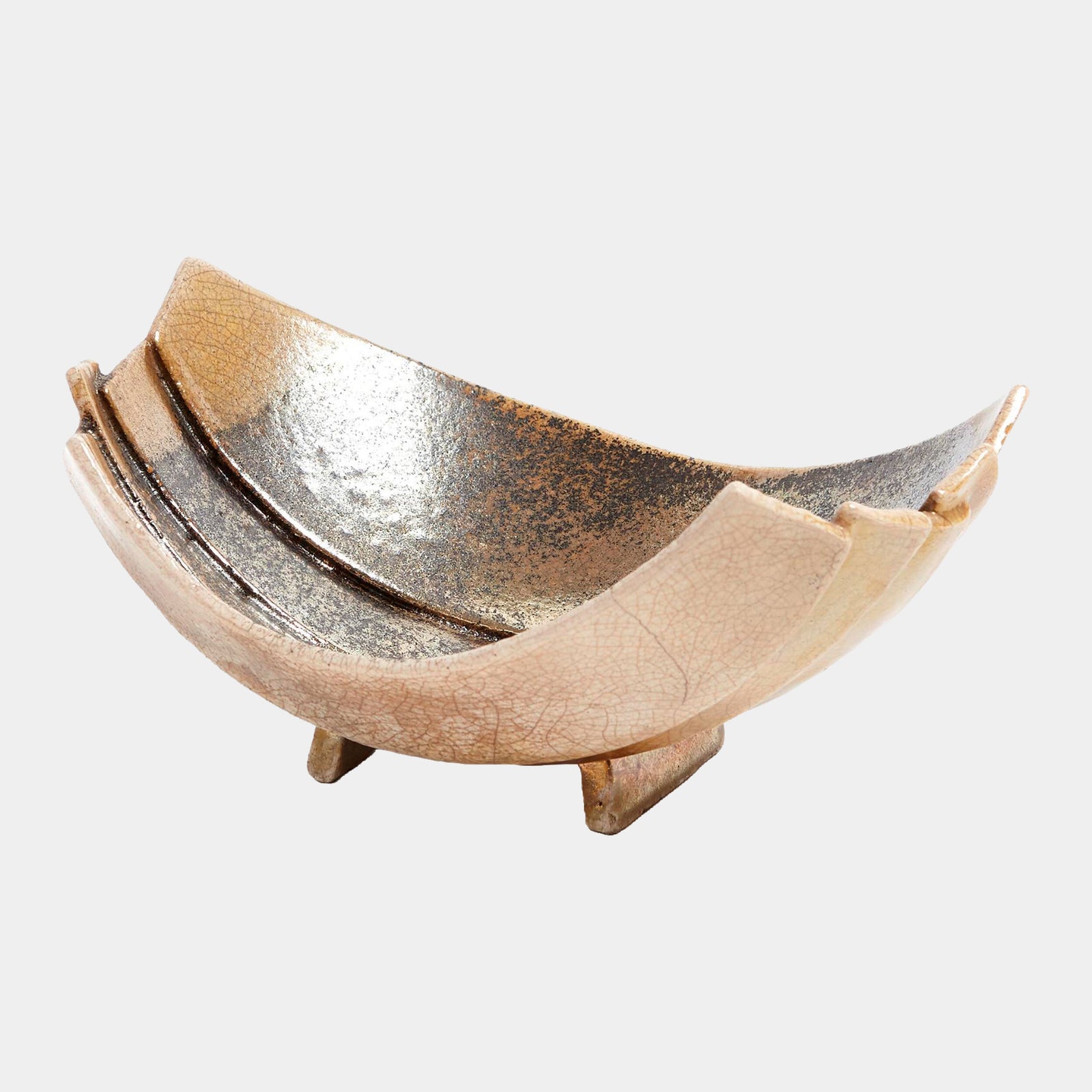Strata Bowl-Raku