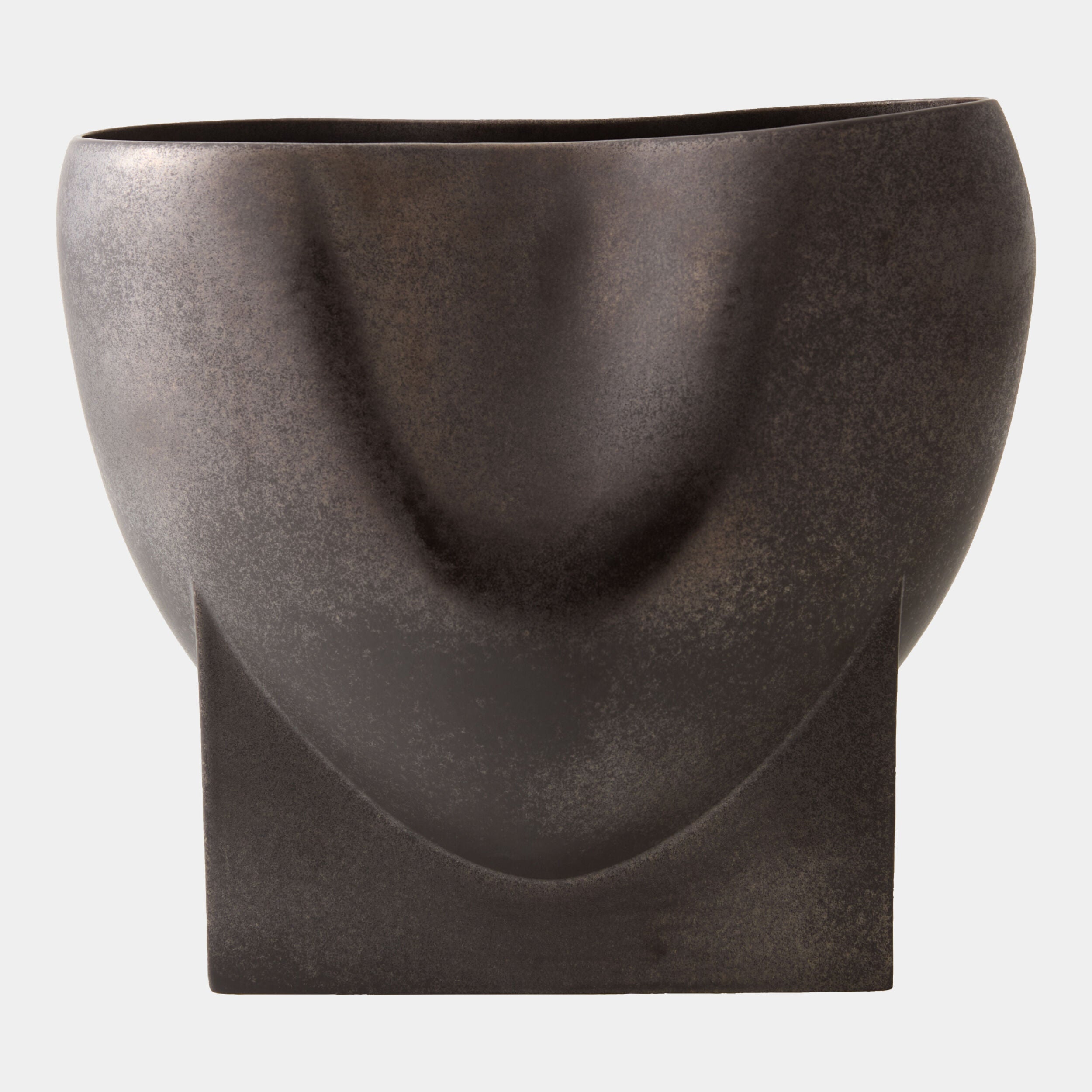 Orpheus Low Bowl-Bronze