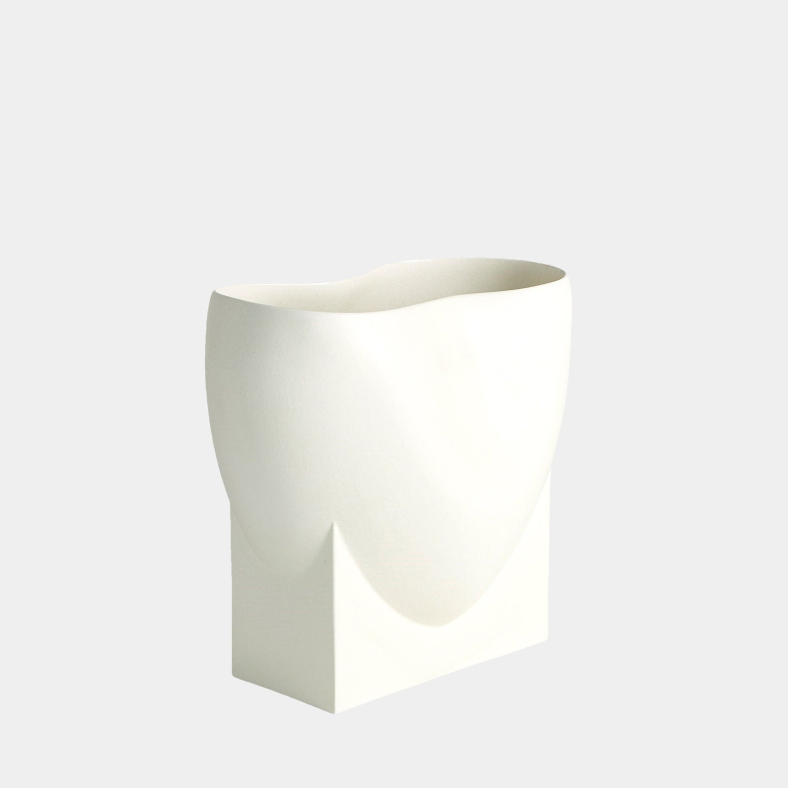 Orpheus Low Bowl-Ivory
