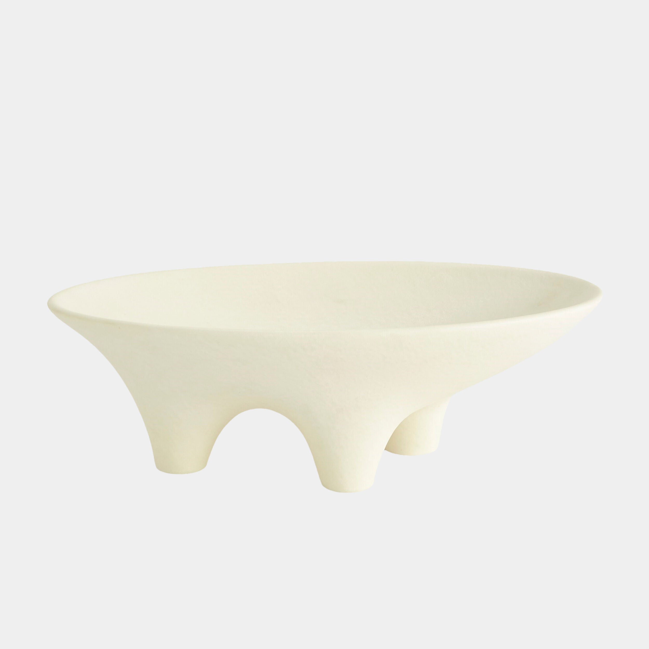 Opus Triple Leg Bowl-Ivory